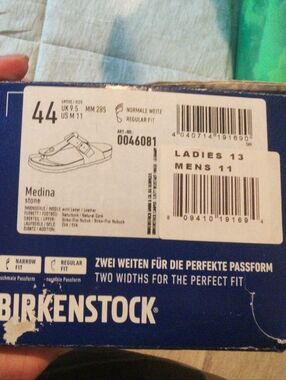 Birkenstock Medina Sandals Mens 11 Women 13